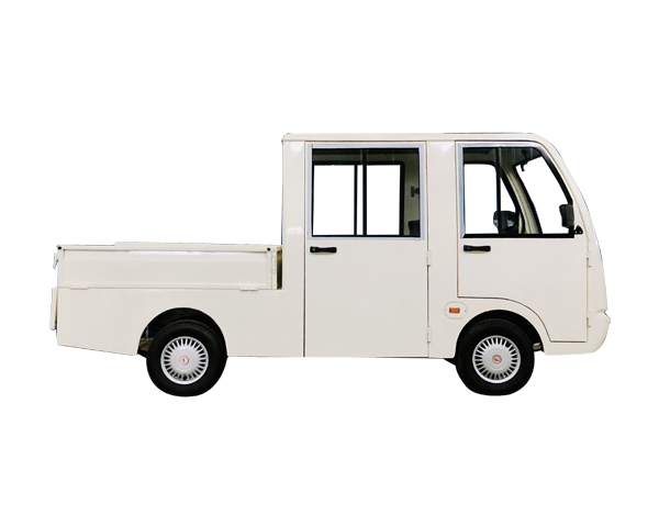 4座位電動貨車帶門